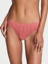 Seamless Thong Panty, Seductive Rose Lurex Stripe, swatch