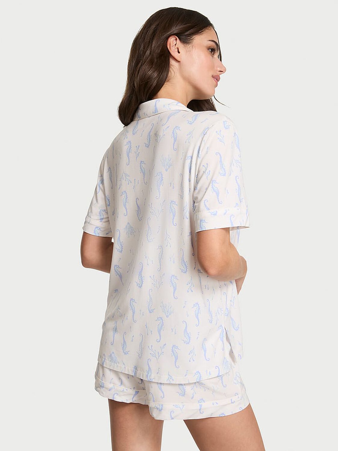 vs Victoria's Secret Modal Soft Short Pajama Set Print 1 of 4 