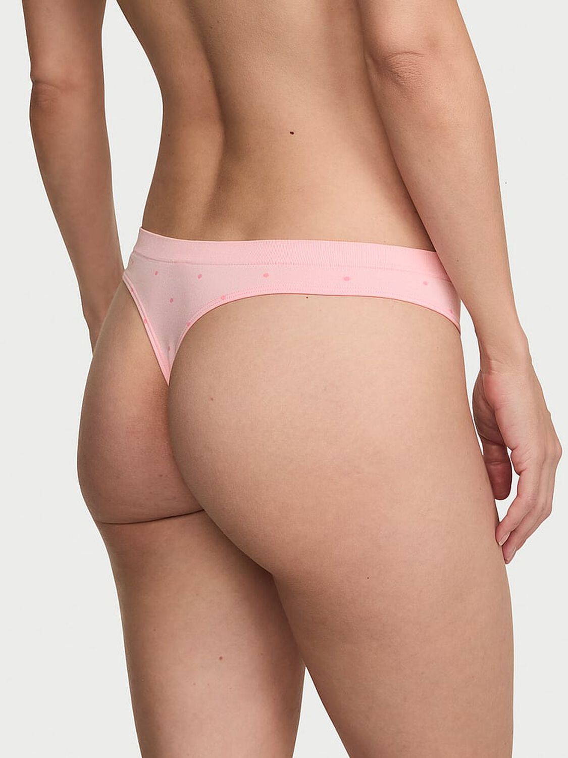 vs Seamless Seamless Thong Panty Angel Pink 2 of 3 