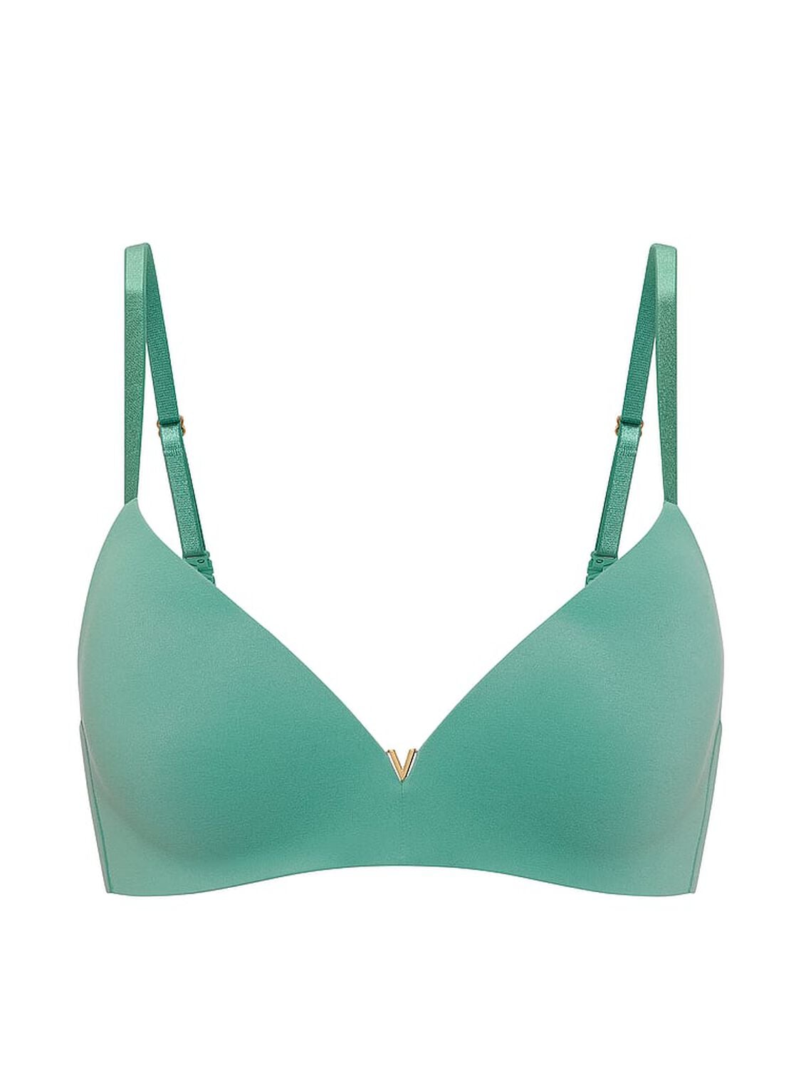 vs Love Cloud Wireless Push-Up Bra Gentle Green 3 of 4 