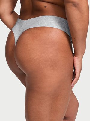 No-Show Cotton Thong Panty