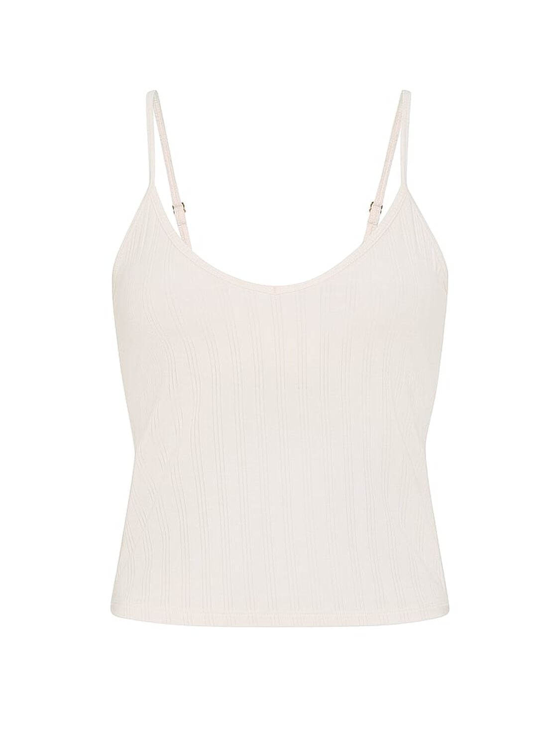 vs Victoria's Secret SoSoft&trade; Modal Ultra-Fine Cami Top Coconut White 3 of 3 