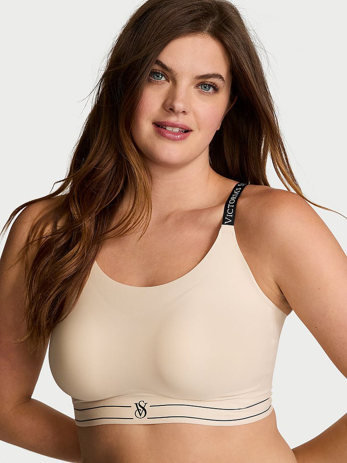 vs The T-Shirt Lightly Lined Comfort Bra Marzipan 1 of 3 