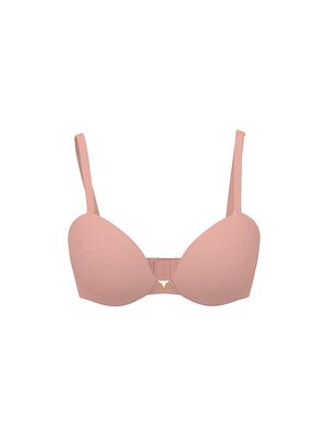 Smooth Lightly Lined Plunge Demi Bra