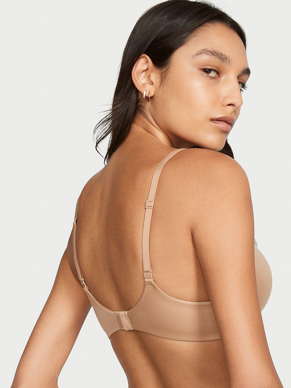 vs Body By Victoria Perfect Shape Push-Up Smooth Bra Praline 2 of 4 