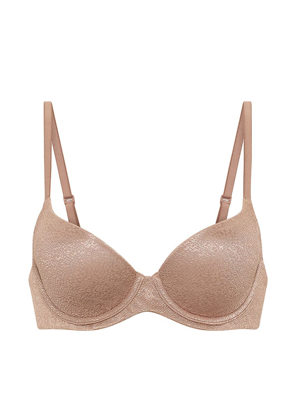 vs Body By Victoria Lightly Lined Demi Bra Iced Coffee 3 of 3 