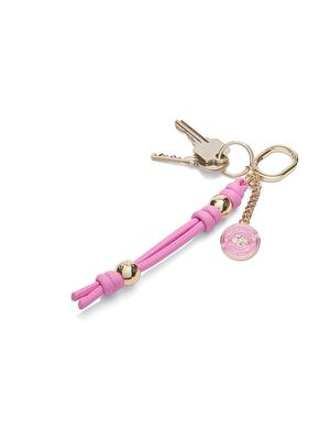 Logo Crest Bag Charm Keychain