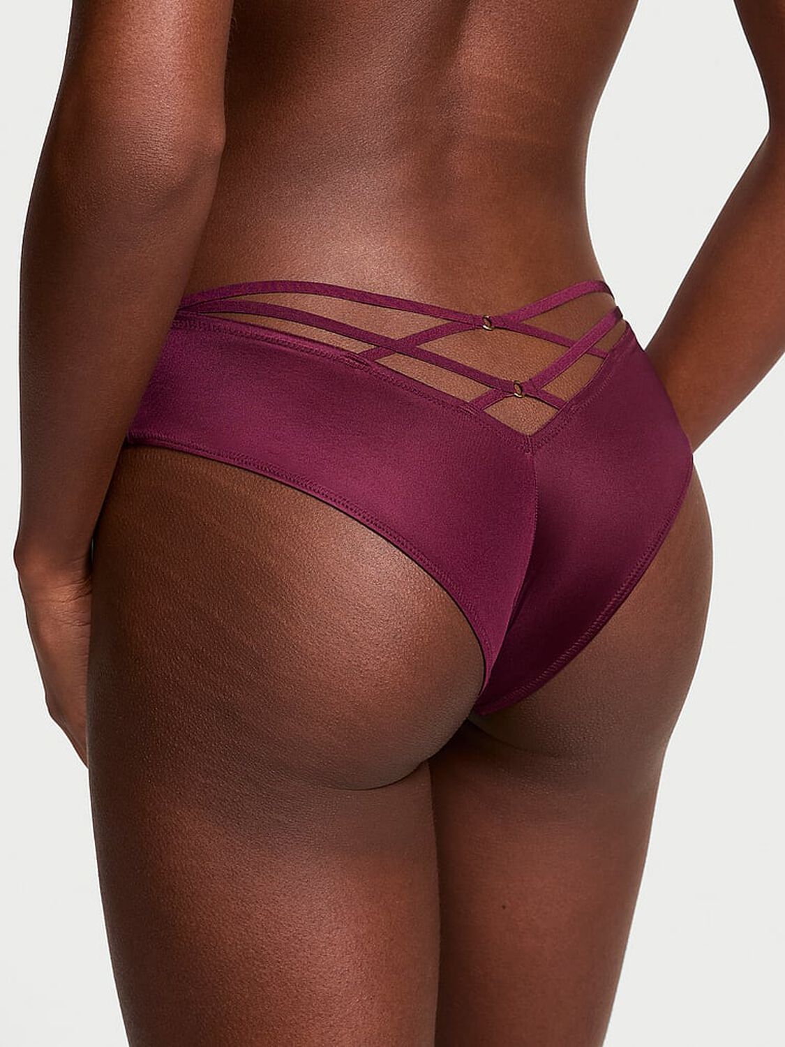 vs Very Sexy Strappy-Back High-Leg Cheeky Panty 2 of 4 
