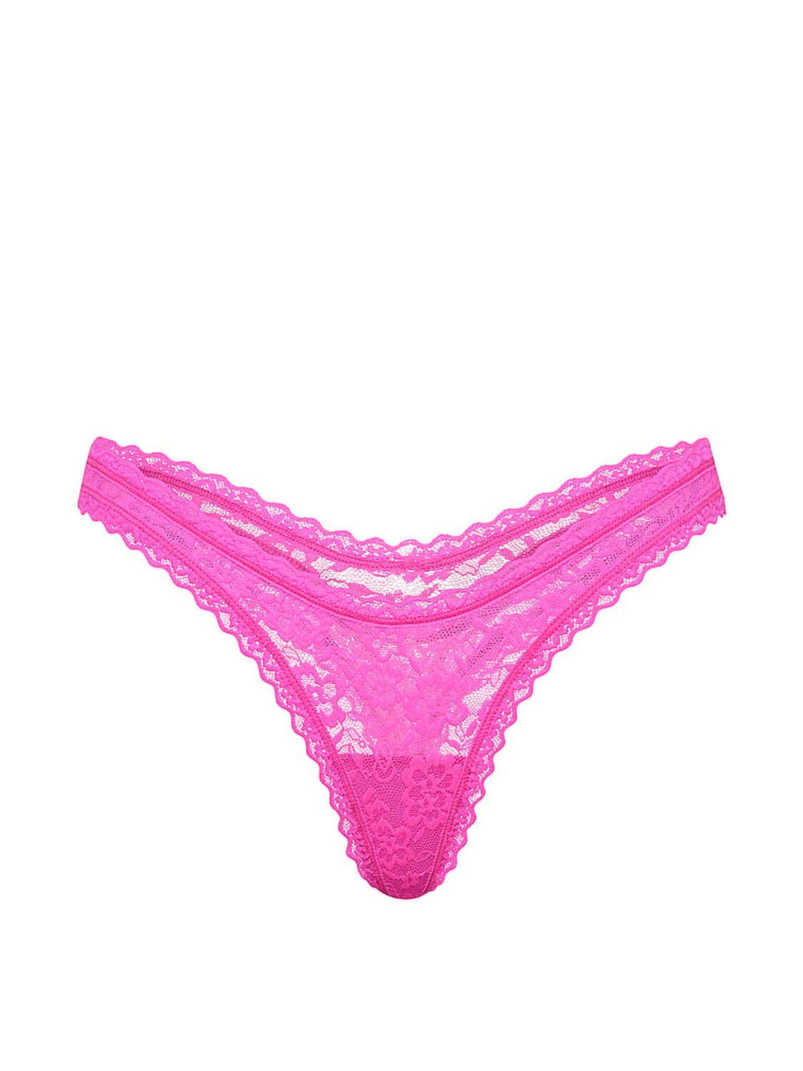 vs The Lacie Lace Ultra-Mini Scoop Thong Panty Neon Princess 3 of 4 