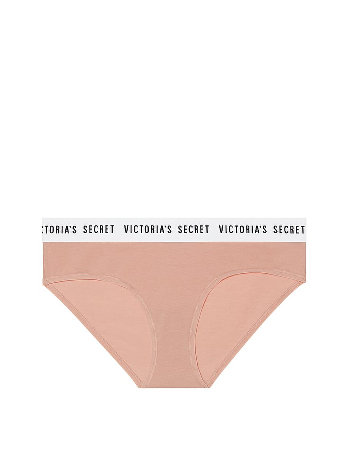 vs Cotton Stretch Cotton Logo Hiphugger Panty Misty Rose 3 of 3 
