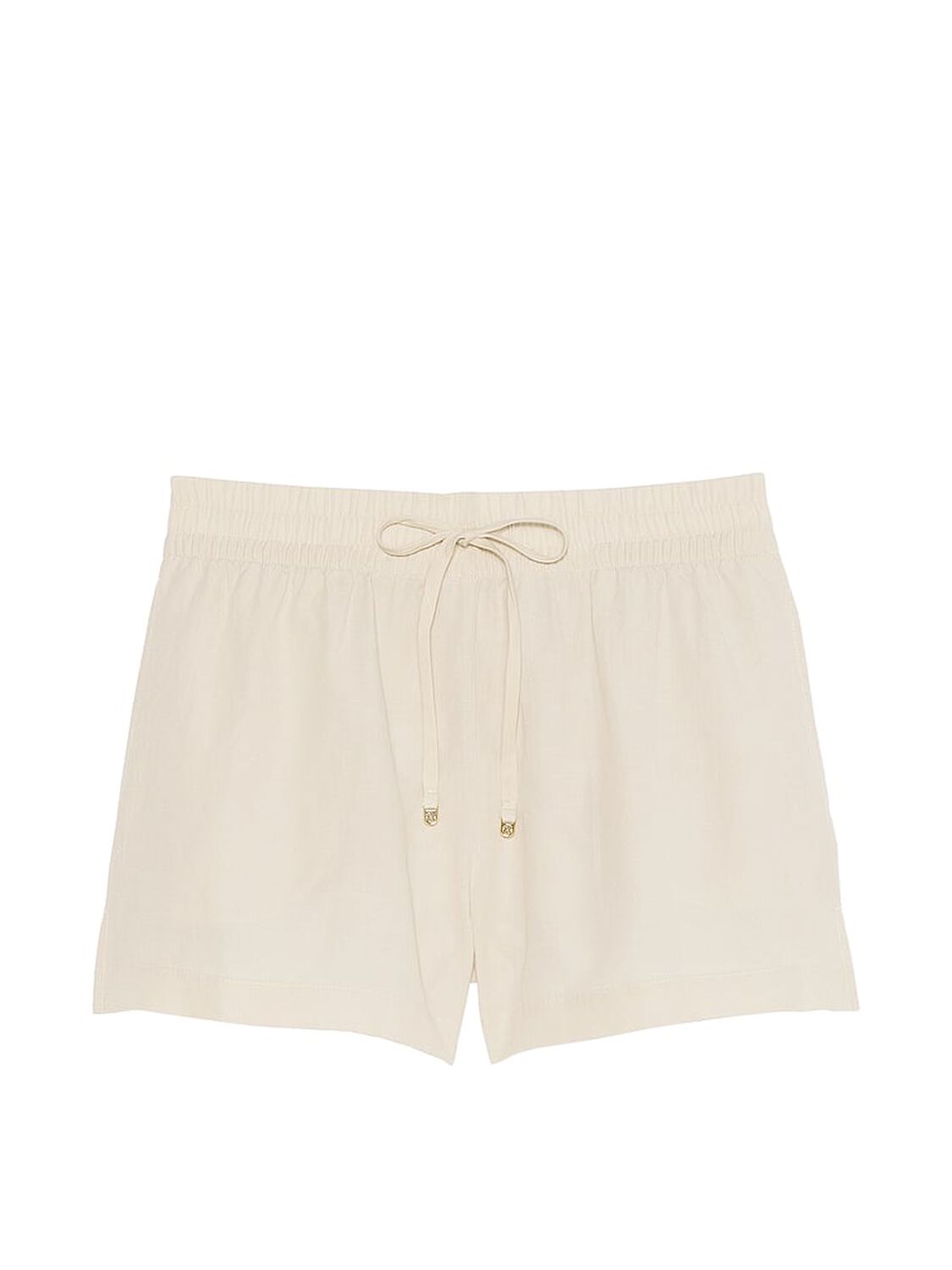vs Victoria's Secret Swim Cover-Up Shorts Vanilla Bean 1 of 2 