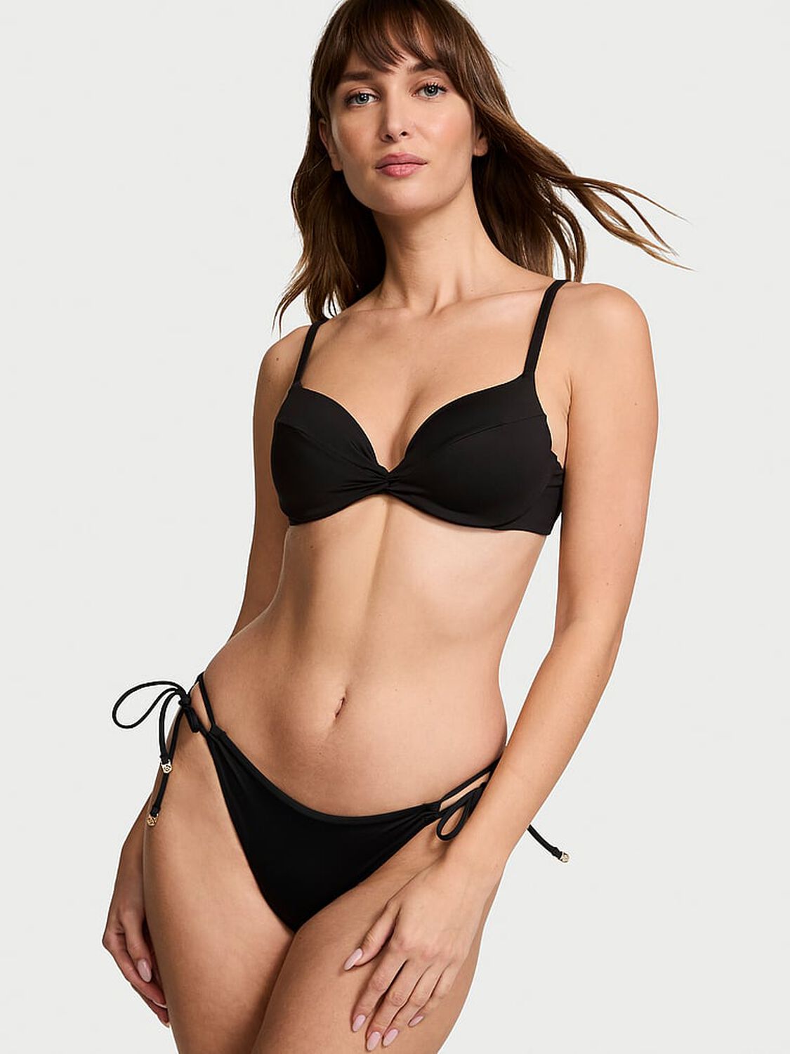 vs Victoria's Secret Swim Essential Side-Tie Bikini Bottom 1 of 3 