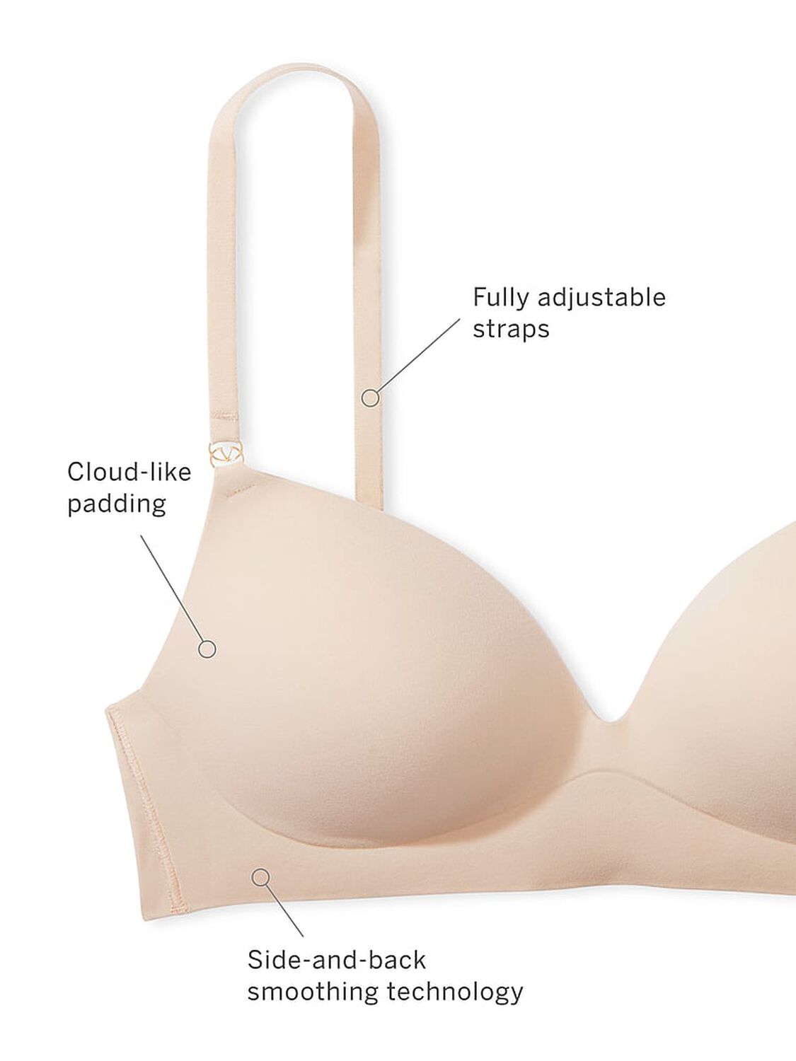 vs Love Cloud Wireless Push-Up Bra 4 of 4 