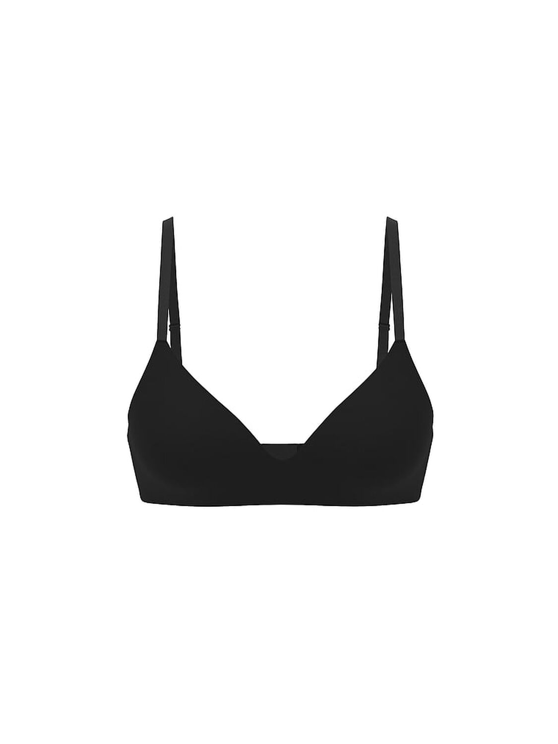 vs The T-Shirt Smooth Lightly Lined Wireless Bra Black 3 of 4 