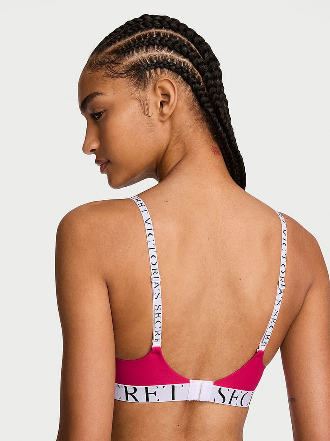 vs The T-Shirt The CoolBra&trade; Lightly Lined Demi Vibrant Fuchsia 2 of 3 