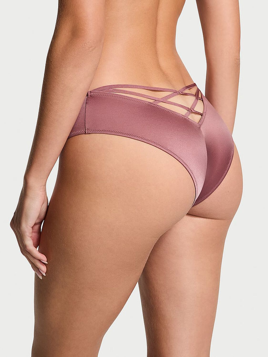 vs Very Sexy Strappy Back High-Leg Cheeky Panty Vintage Rose 2 of 3 