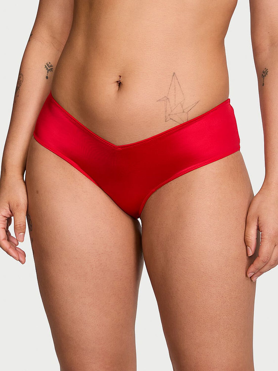 vs Very Sexy Strappy Back High-Leg Cheeky Panty Lipstick 1 of 3 