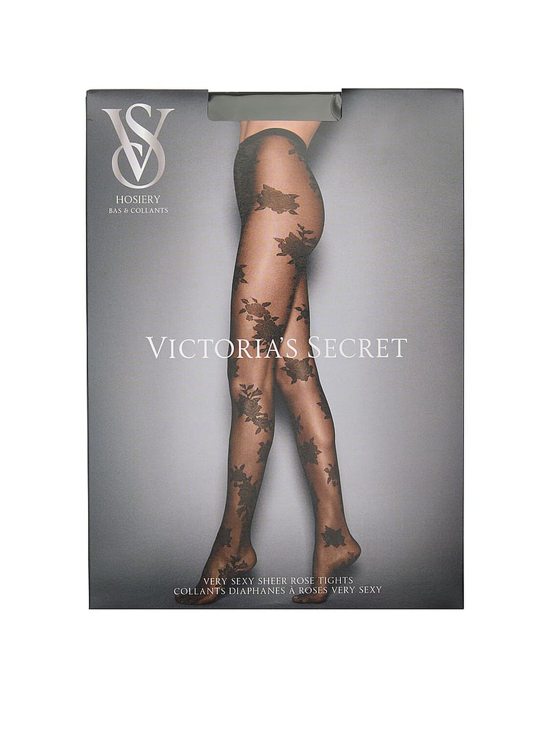 vs Very Sexy Very Sexy Rose Tights Black 3 of 5