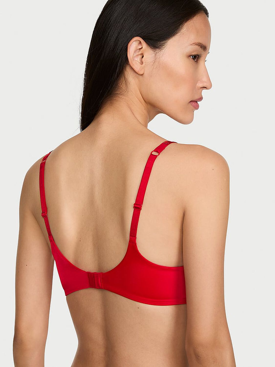vs Very Sexy So Obsessed Shine Strap Wireless Push-Up Bra Lipstick 2 of 3 
