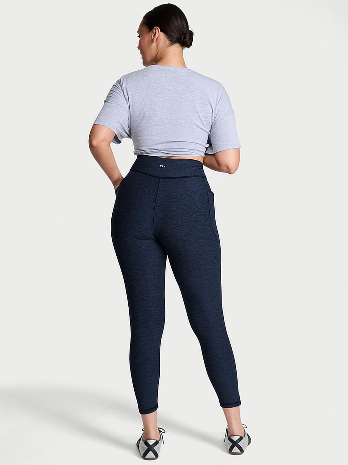 vs Vsx VSX LUXMarl™ Legging Heather Impact Blue 2 of 3 