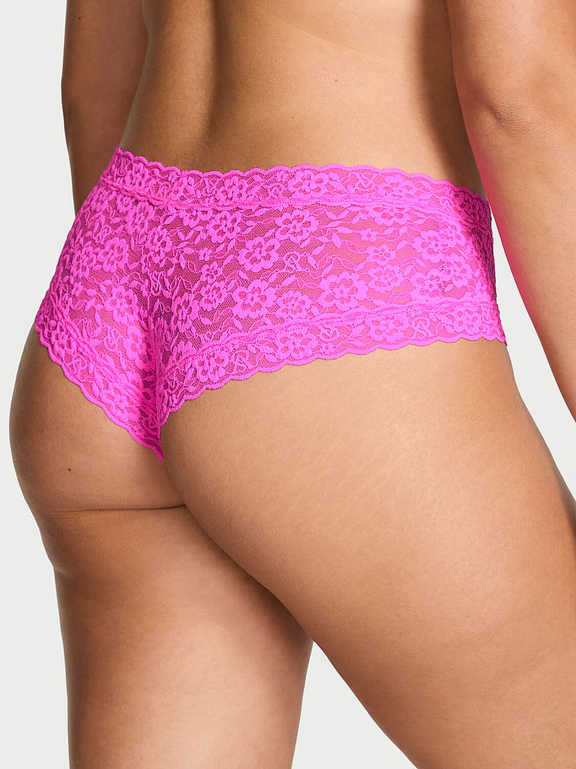 vs The Lacie Lace Cheeky Panty Neon Princess Pink 2 of 3 