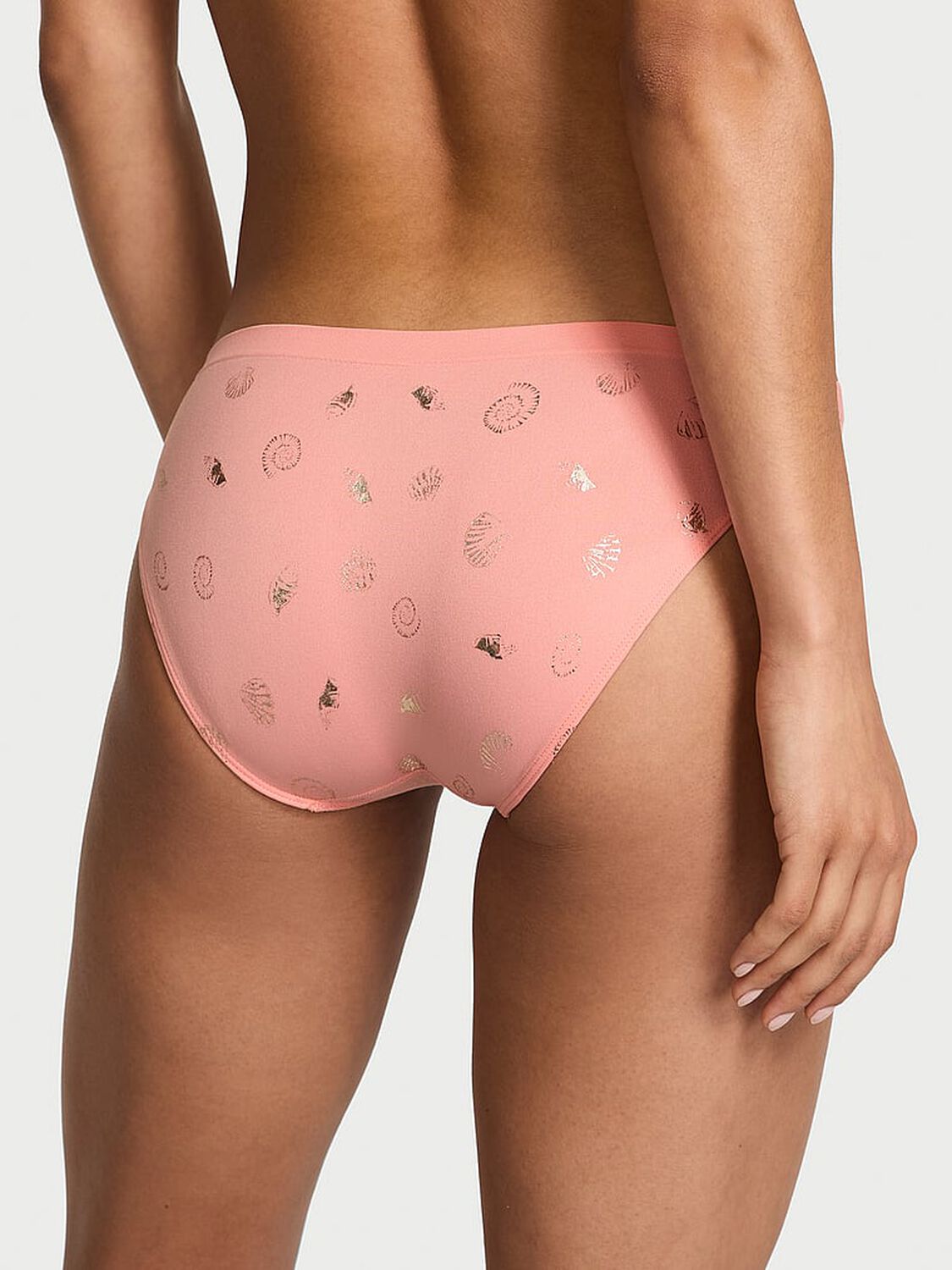 vs Seamless Seamless Bikini Panty Just Peachy Seashells 2 of 2 