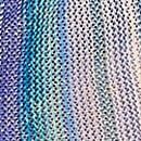 Beachwear Shimmer Wide-Leg Pant, Periwinkle Shimmer Stripes, swatch
