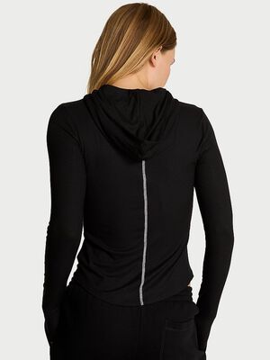 VS Iconic Rib Pullover Hoodie
