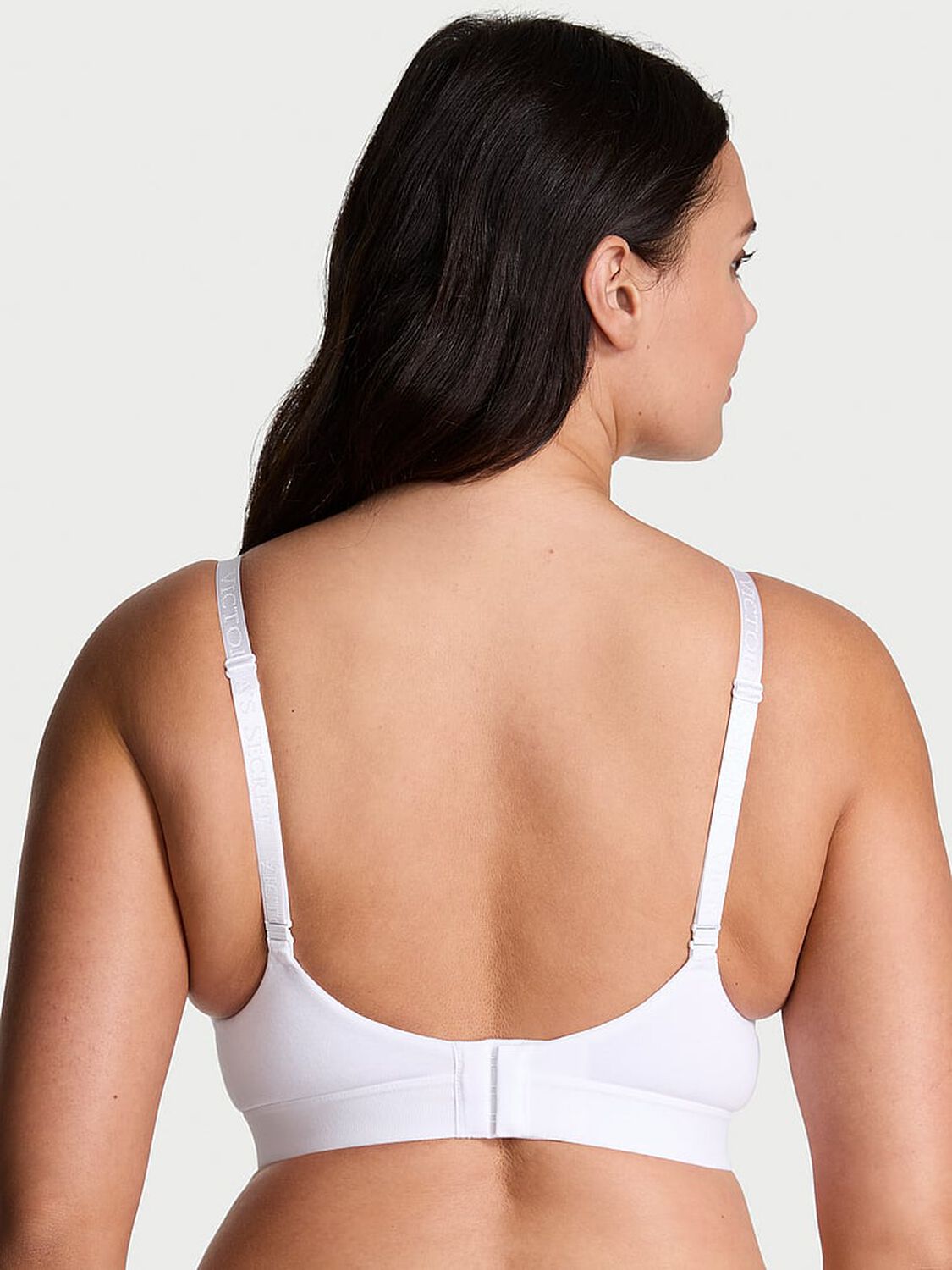 vs The T-Shirt Perfect Shape Shine Patch Push-Up Bra Vs White 2 of 3 