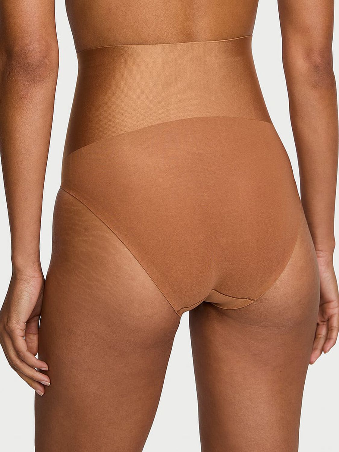 vs Body By Victoria Smoothing Shimmer Brief Panty Caramel 2 of 3 