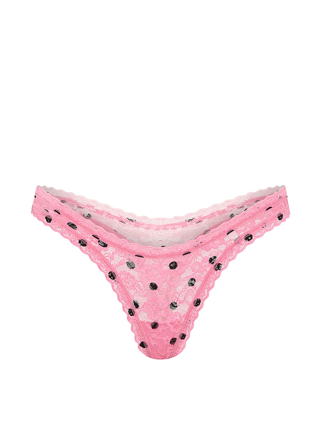vs The Lacie Lace Ultra-Mini Scoop Thong Panty 3 of 3 