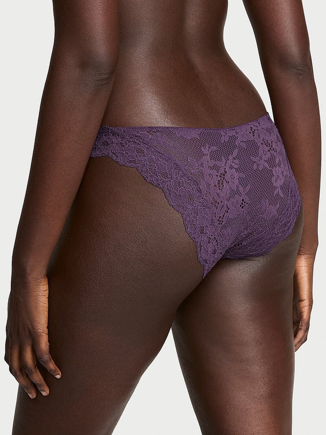 vs Dream Angels Lace Bikini Panty Shadow Purple 2 of 3 