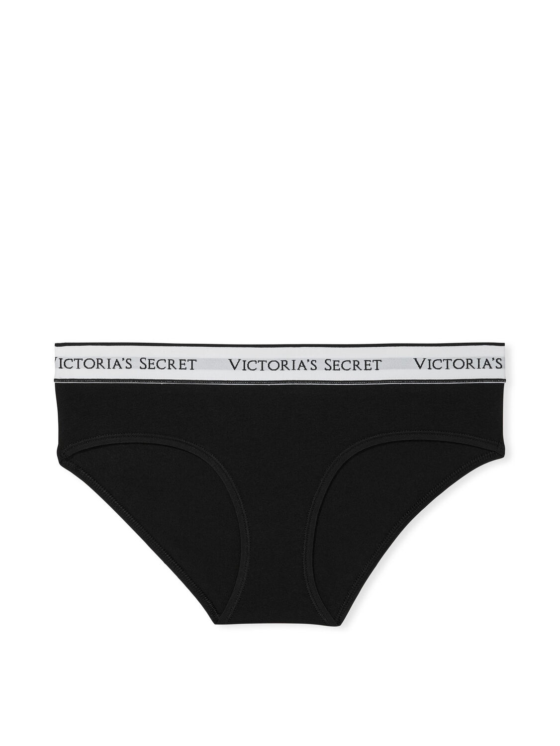vs Cotton Logo Cotton Hiphugger Panty Black 2 of 3 