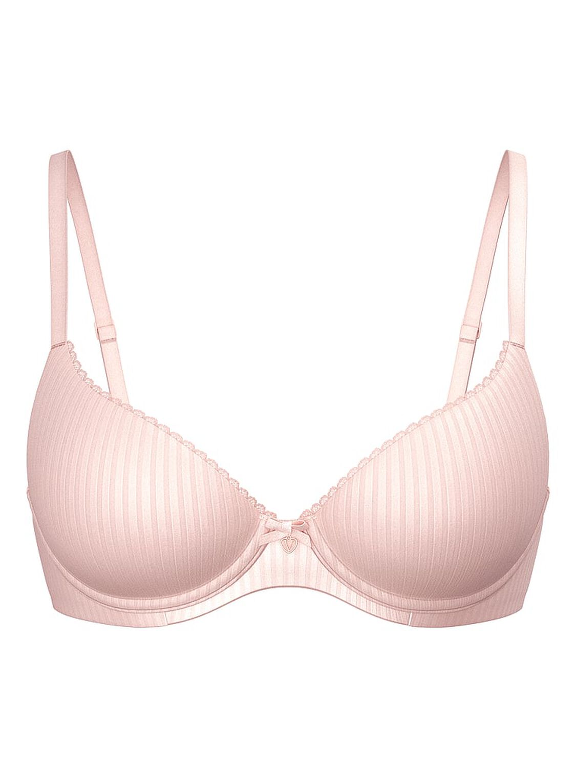 vs Body By Victoria Lightly Lined Demi Bra Purest Pink 3 of 3 