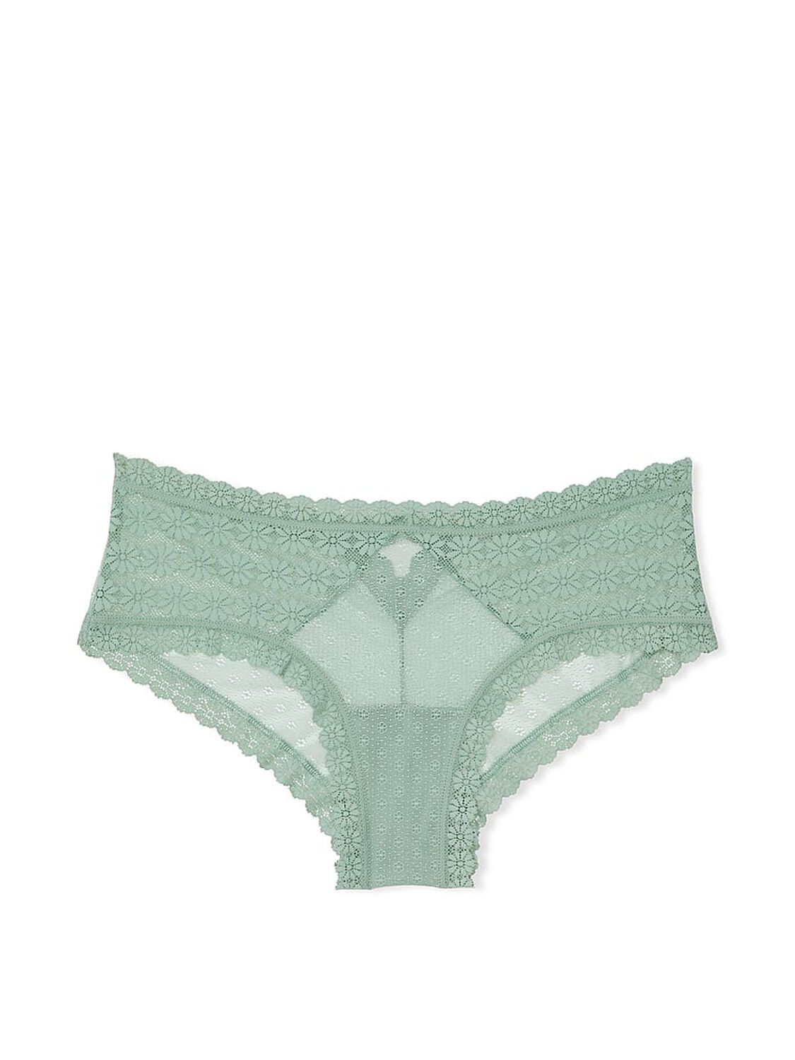vs The Lacie Daisy Lace Cheeky Panty Seasalt Green 3 of 3 