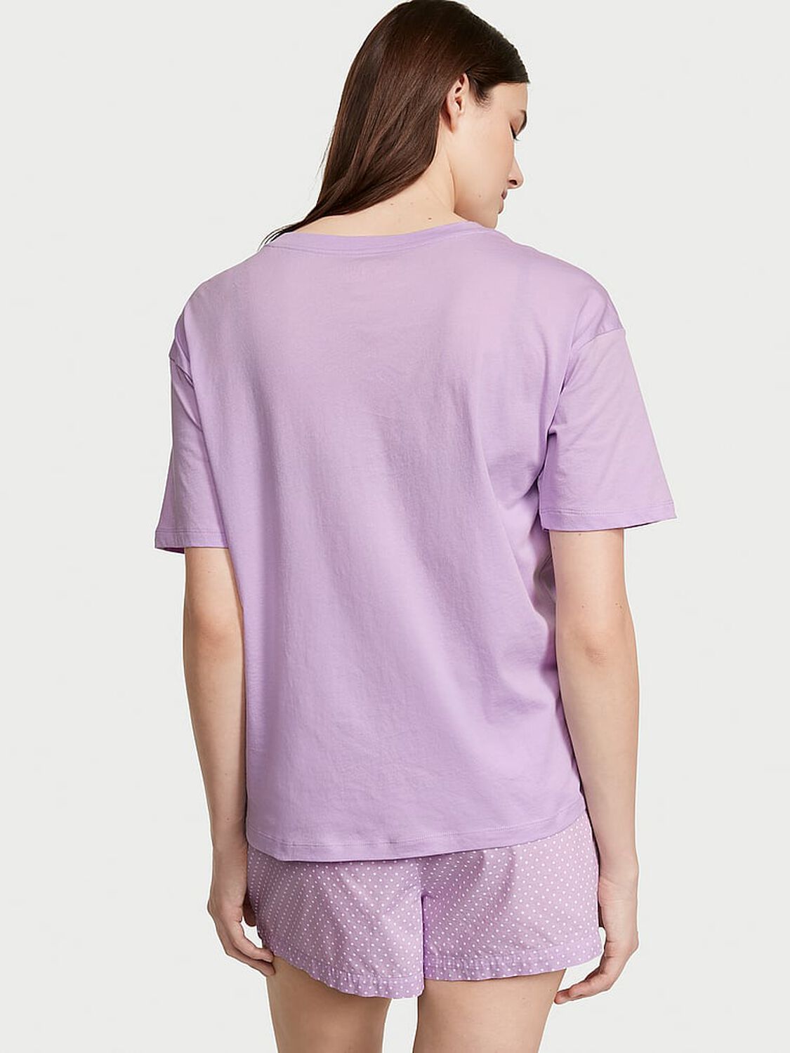 vs Victoria's Secret Cotton Short Tee-Jama Set 2 of 4 