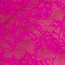 Sheer Heritage Rose Lace Mini Slip Dress, Berrylicious, swatch