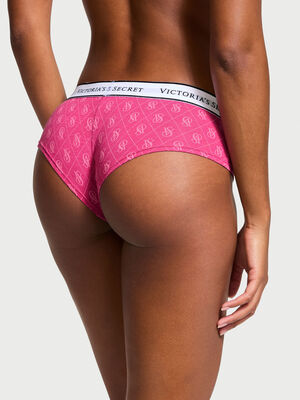 Logo Cotton Cheeky Panty