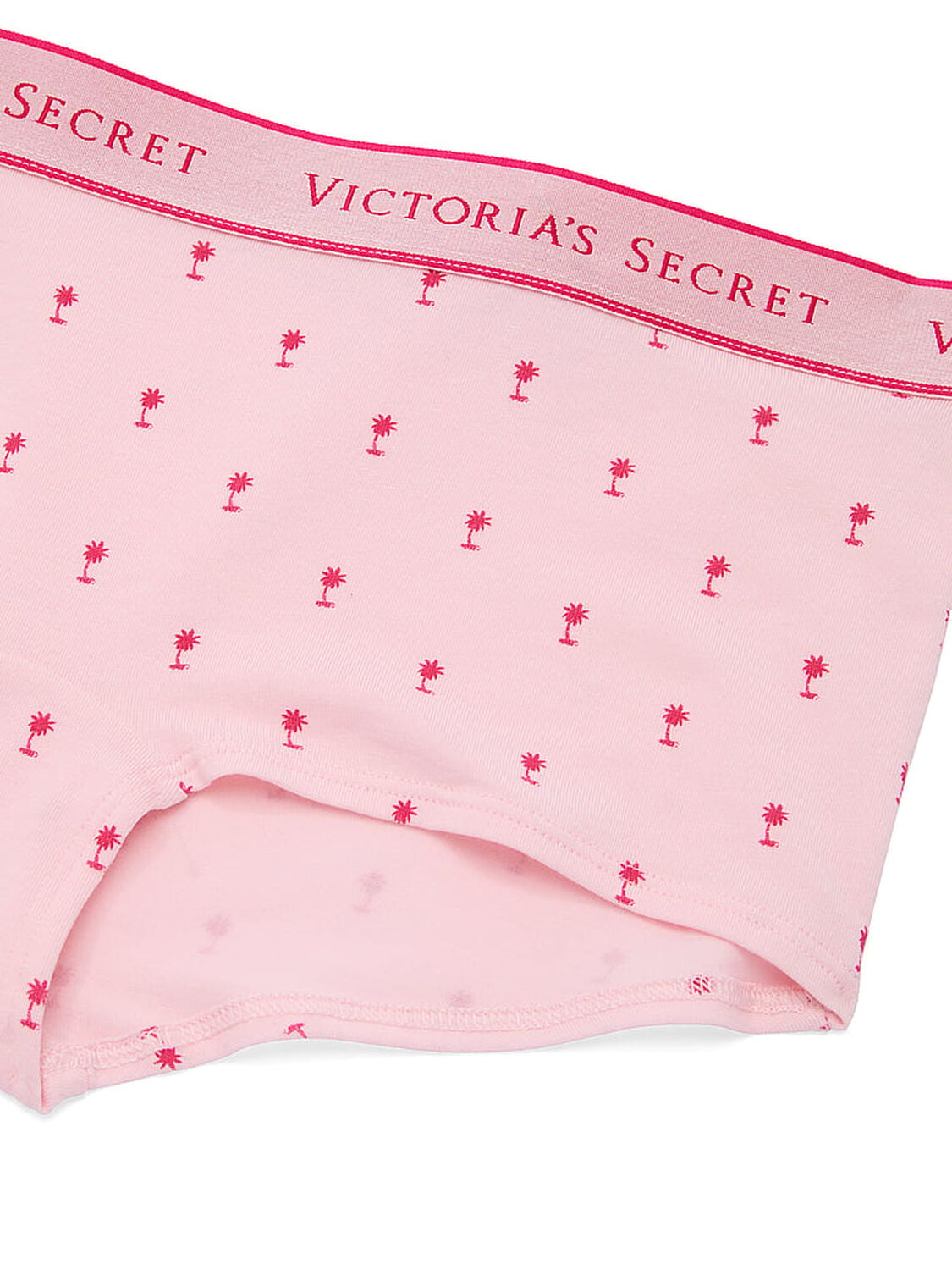 vs Cotton Logo Cotton Boyshort Panty Angel Pink 3 of 3 