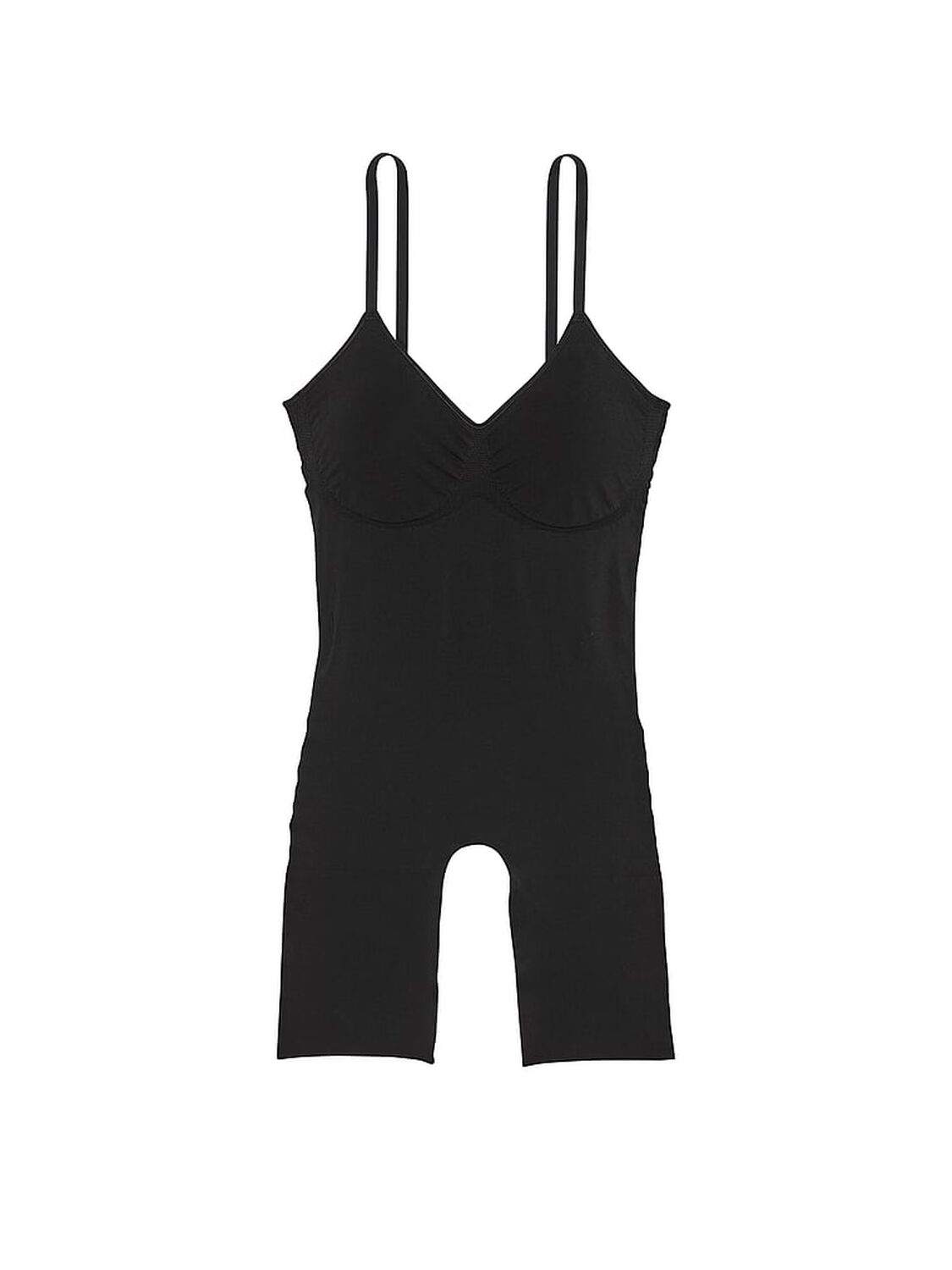 vs Victoria's Secret Shapewear by Victoria SeamlessShaping™ Mid-Thigh Bodysuit Black 3 of 4 