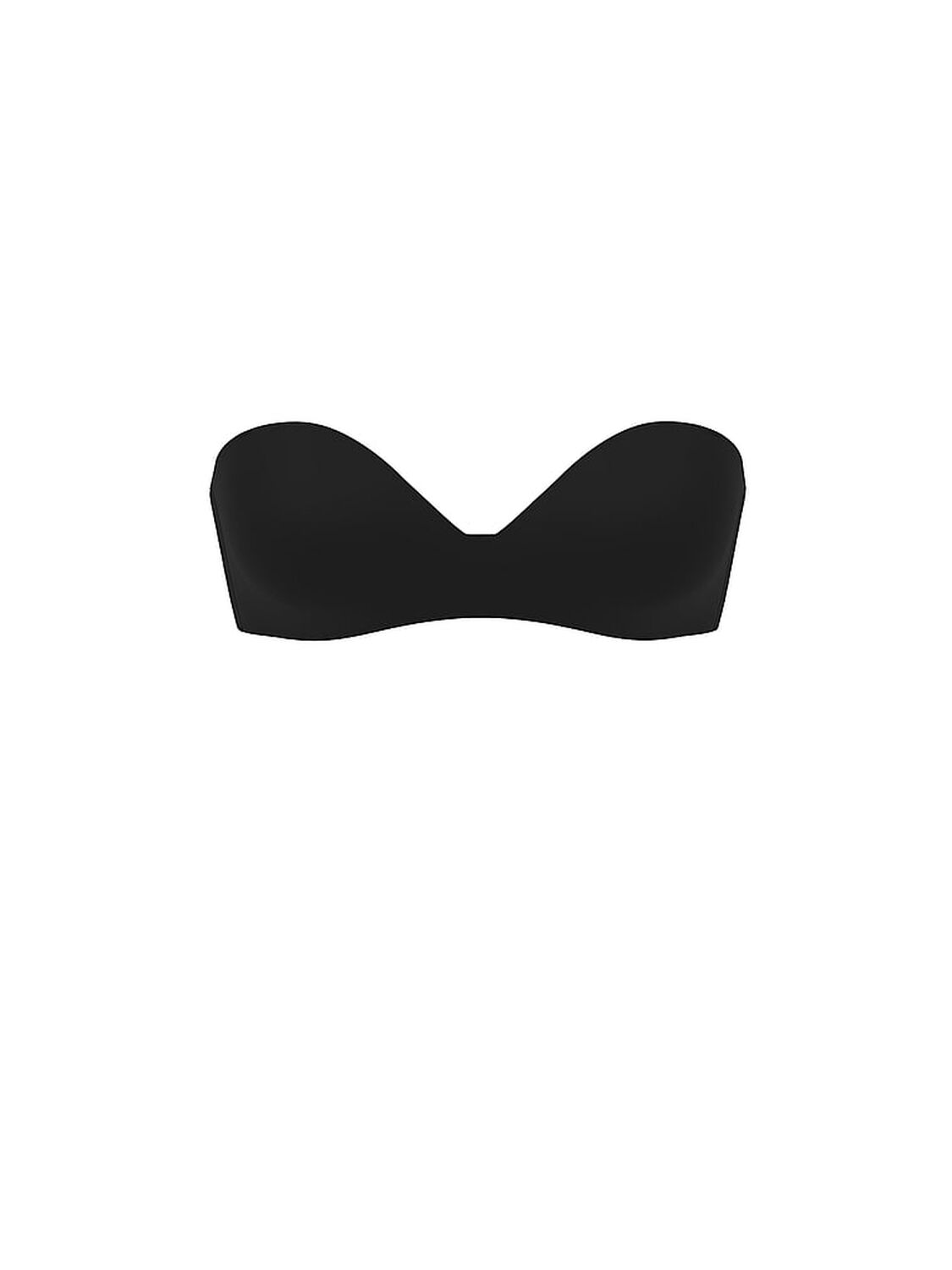 vs Victoria's Secret Bare Bombshell Add-2-Cups Push-Up Strapless Bra Black 3 of 3 