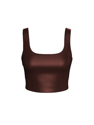 VSX GlossyTech&trade; Square-Neck Bra Top