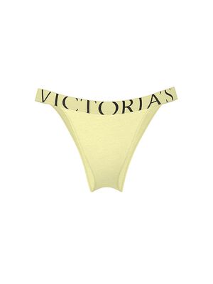 Exploded Logo Cotton 90s Brief Panty