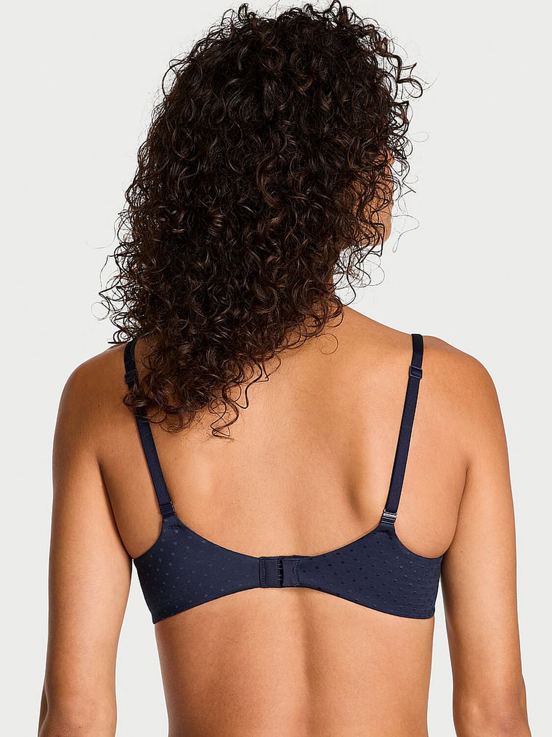 vs Body By Victoria Lightly Lined Demi Bra Noir Navy 2 of 2 
