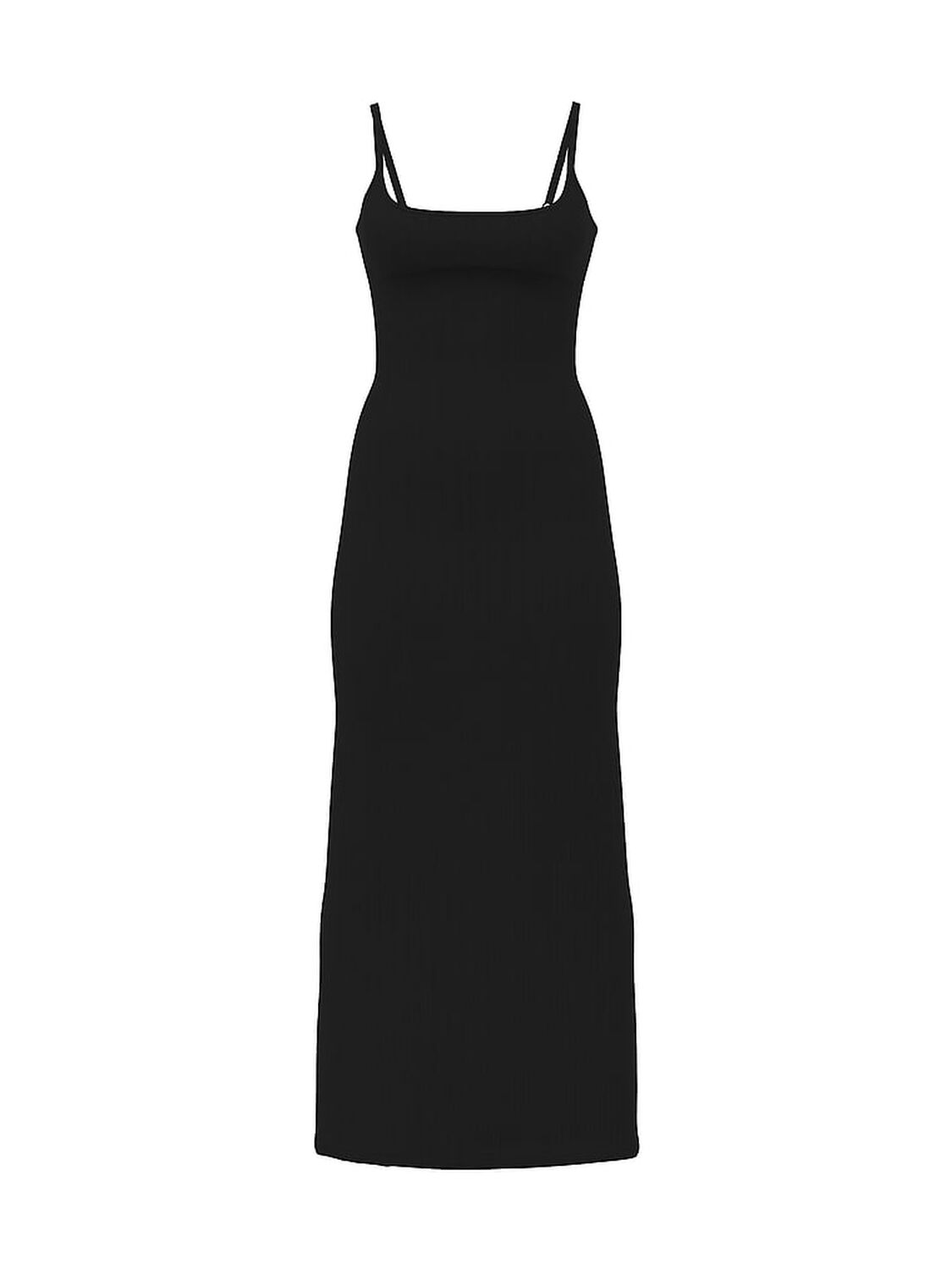vs Victoria's Secret SoSoft&trade; Modal Ultra-Fine Maxi Slip Dress Black 3 of 3 