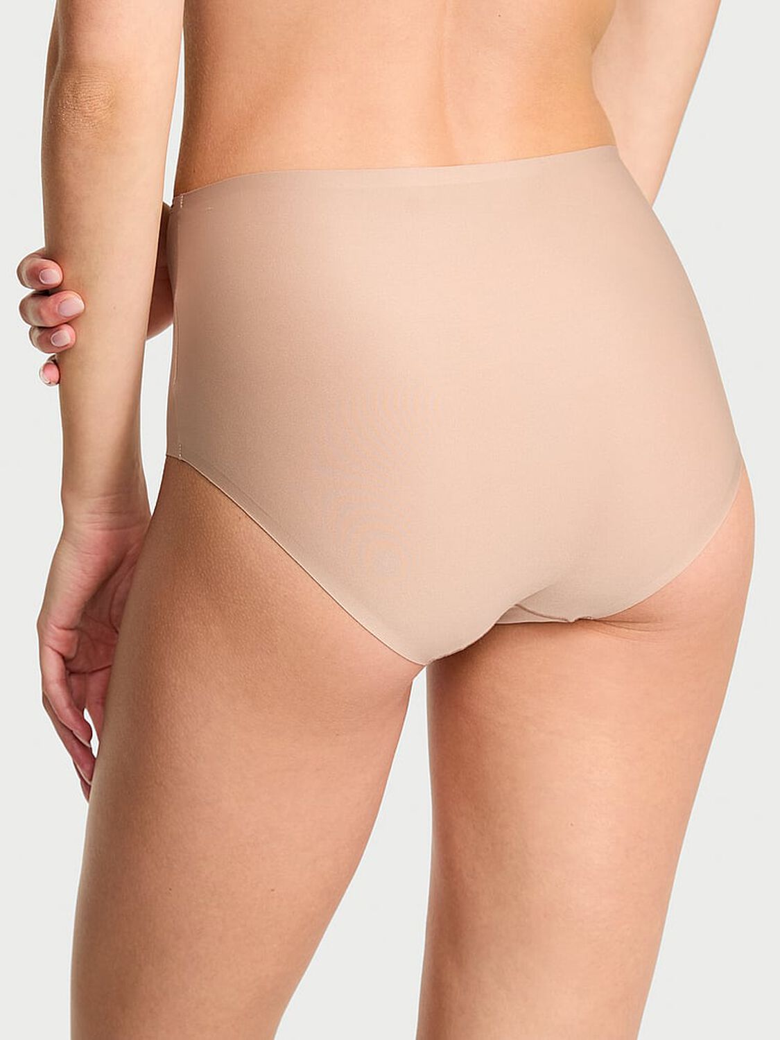 vs Body By Victoria Body by Victoria Flex High-Rise Modern Brief Panty Praline 2 of 2 