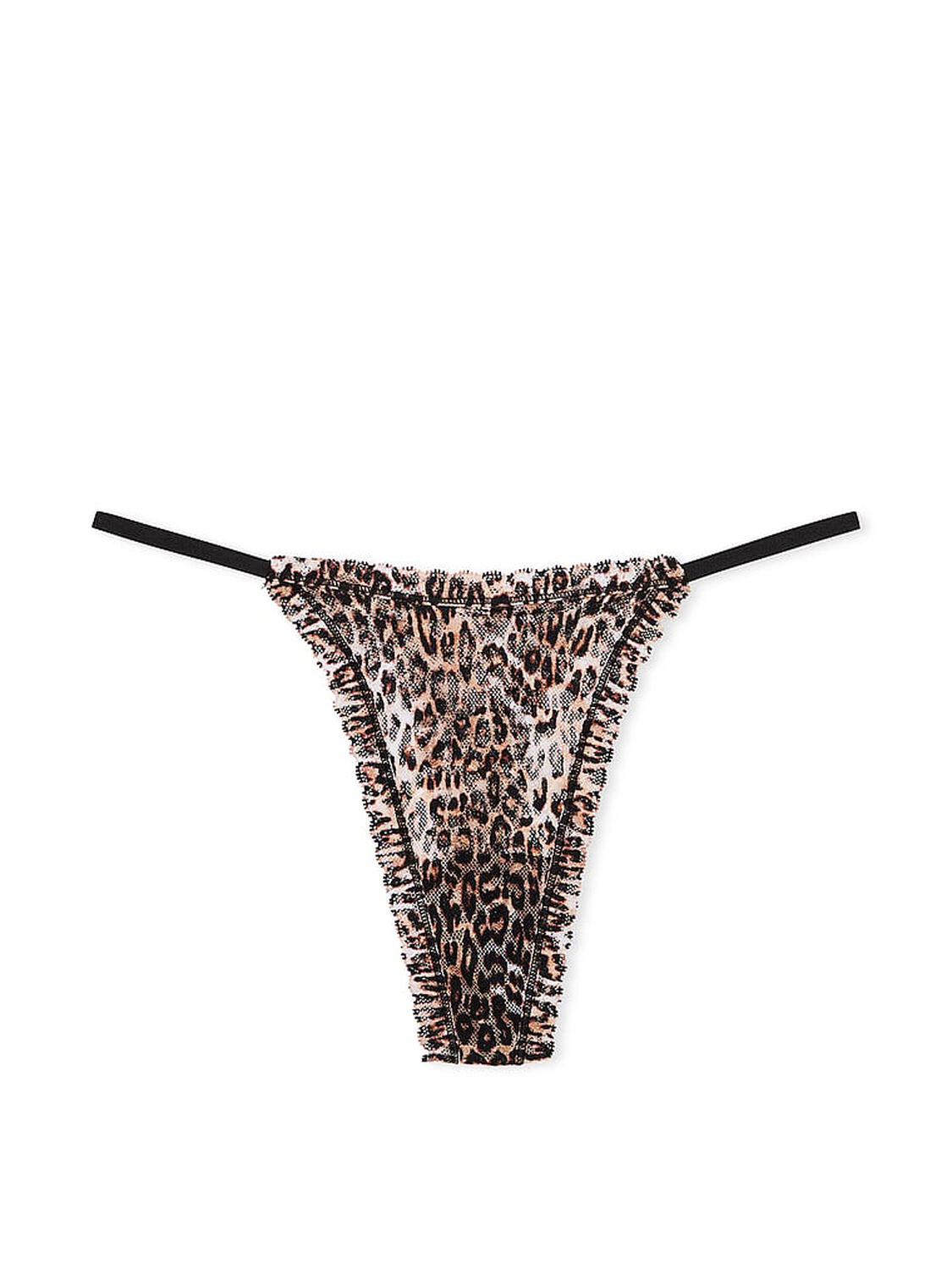 vs The Lacie Lace String Thong Panty Natural Cheetah 3 of 3 