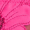 Pop Floral Embroidery Thong Panty, Haute Pink, swatch