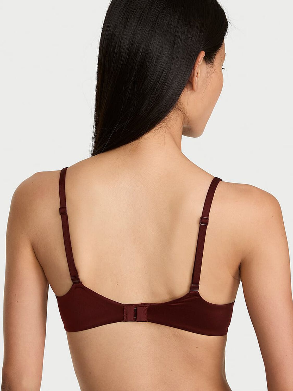 vs Body By Victoria Perfect Shape Smooth Push-Up Bra Cherrywood 2 of 3 