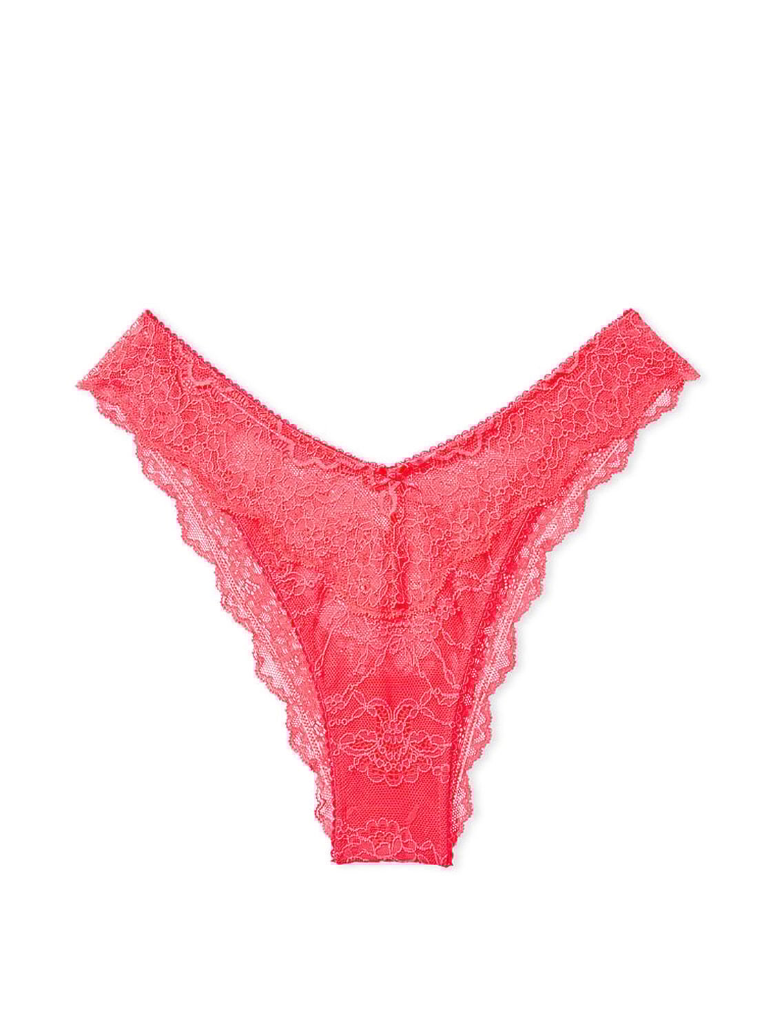 vs Dream Angels Lace Brazilian Panty Hot Pink 3 of 4 